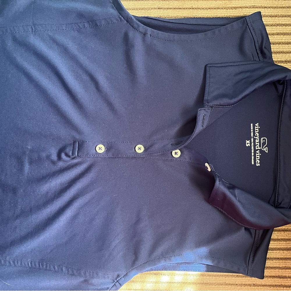 Vineyard Vines Dark Blue Polo Shirt